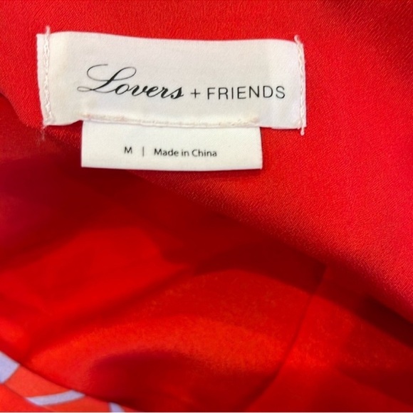 Lovers and Friends Kamala Mini Dress in Red & Purple Floral - Picture 9 of 12